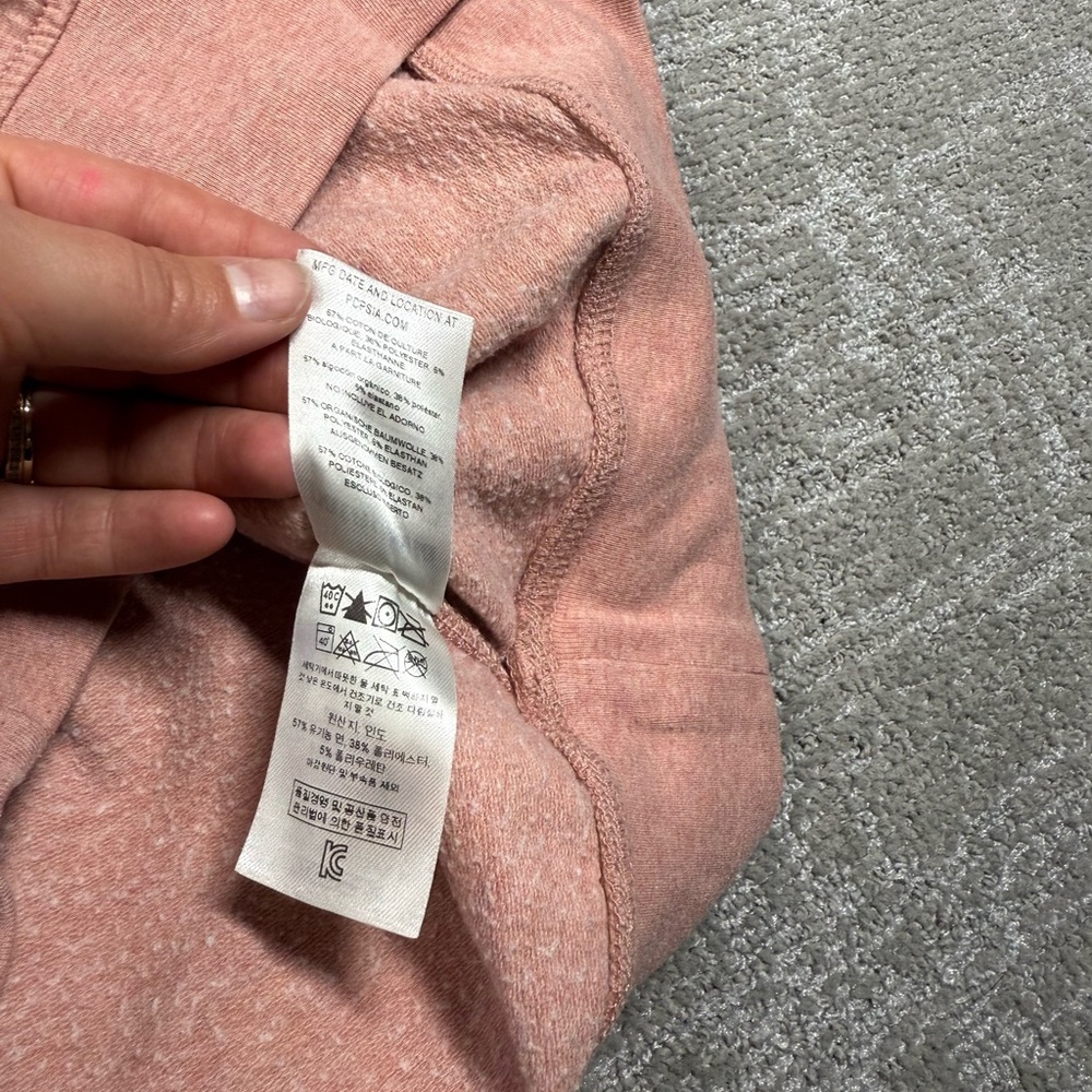 Patagonia Pastel organic Cotton Crewneck Long Sleeve Sweatshirt Women Size M - Picture 6 of 7